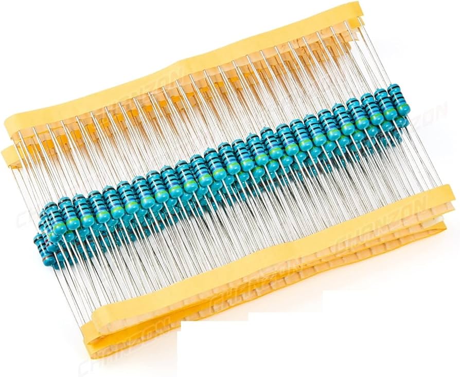 600pcs  Resistor Kit 1/4W 1% Metal Film