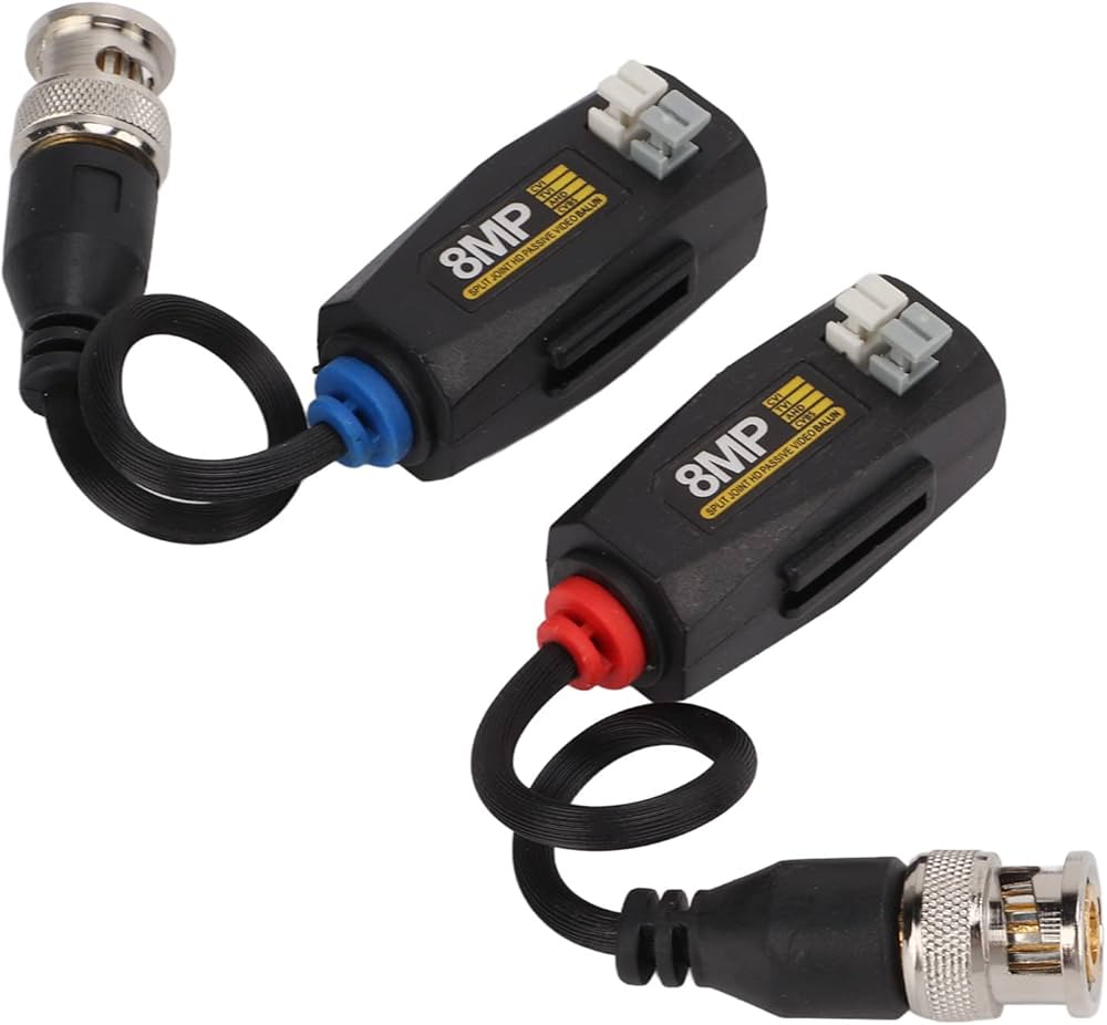 HD Passive Video Balun 8MP 1080P Transmission