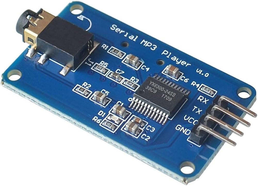 YX5300 UART TTL Serial Control MP3 Music Player Module