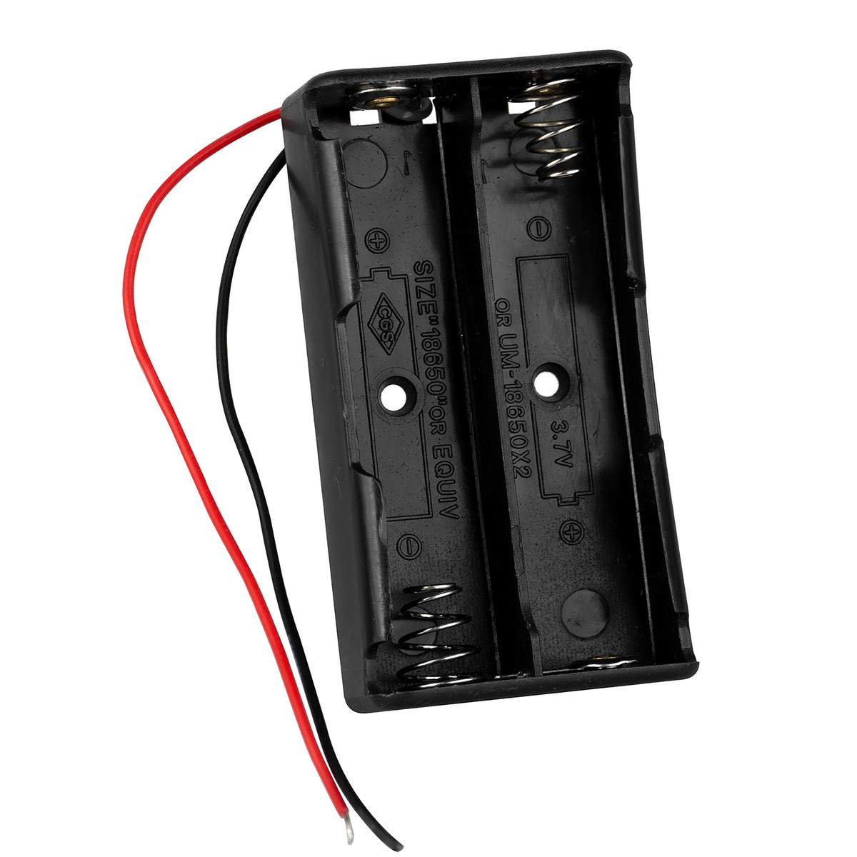 3.7V 2Slot 18650 Battery Holder