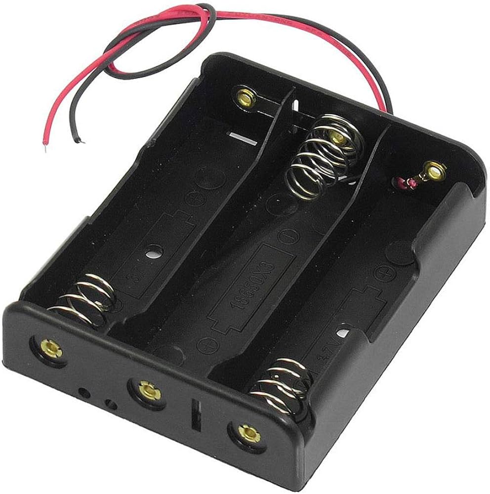 3.7V 3 Slot 18650 Battery Holder