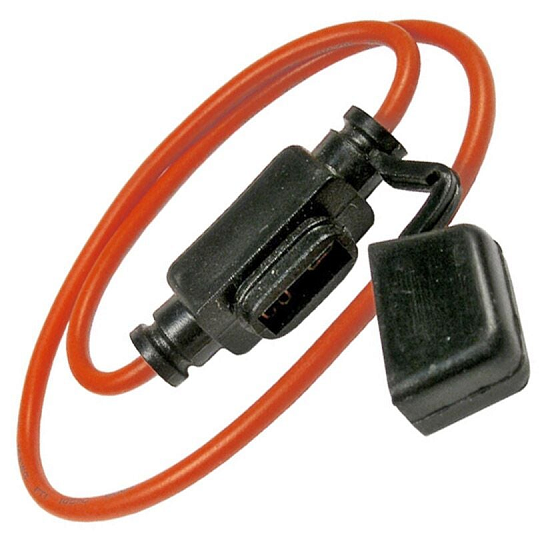 Waterproof fuse holder 16AWG