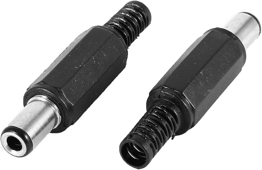 5.5 × 2.1 mm Male DC Power Connector